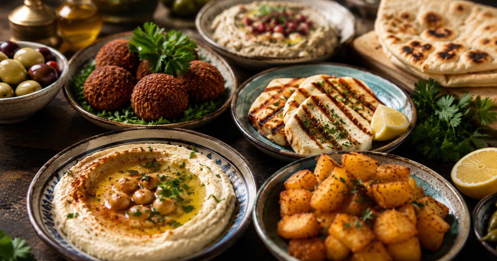 Lunch in Tring: Lebanese Mezze, 3 for £15 on the High Street