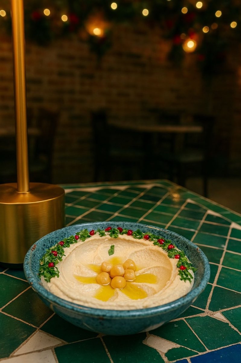 Lebanese dish at Tarboush Tring, Lebanese restaurant in Tring, Hertfordshire