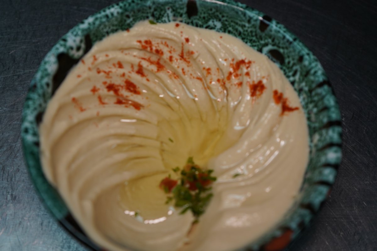 Lebanese dish at Tarboush Tring, Lebanese restaurant in Tring, Hertfordshire
