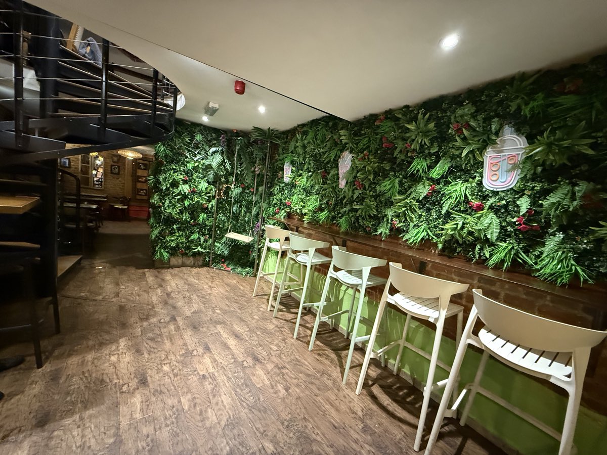 Inside Tarboush Tring, Lebanese & Mediterranean restaurant in Tring