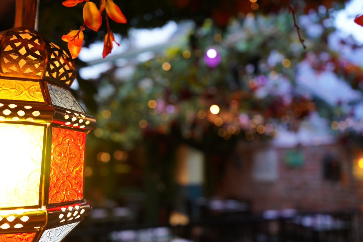 Inside Tarboush Tring, Lebanese & Mediterranean restaurant in Tring