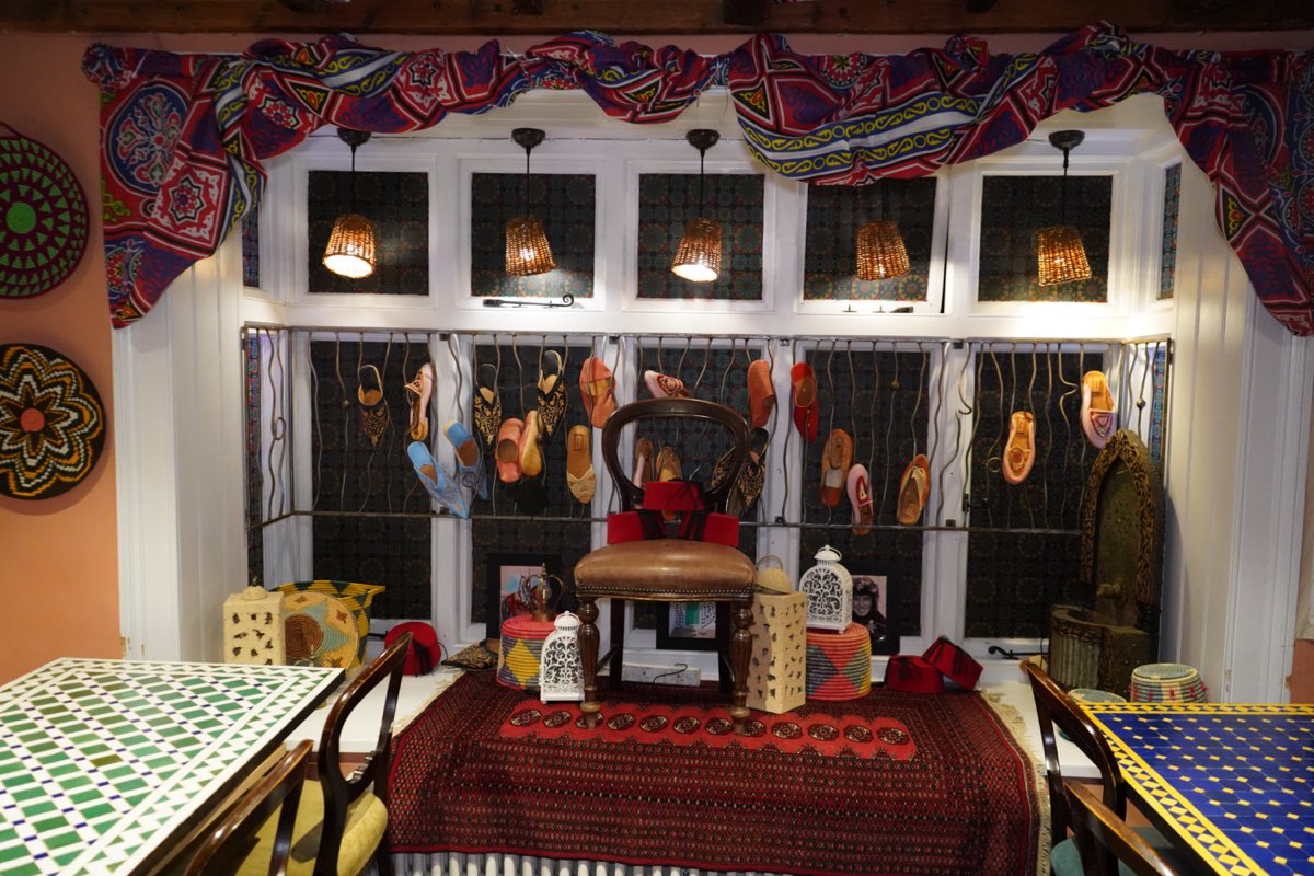 Inside Tarboush Tring, Lebanese & Mediterranean restaurant in Tring